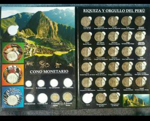 Album Coleccion de Monedas Del Perú