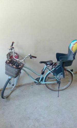 Bicicleta de Paseo Mas Asiento de Bebé
