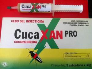 Fumigacion Cucarachitas Con Gel Cucaxan 30 Gr. Efectivo
