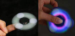 Genérico Fidget Spinner con luz LED Juguete de plástico