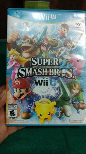 Juego Super Smash Para Wii U Usado