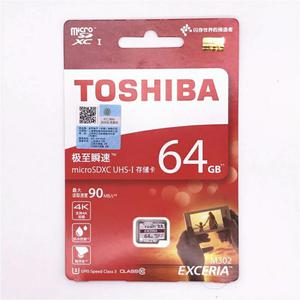 Micro Sd 64gb Toshiba Clase 10 4k Sdxc