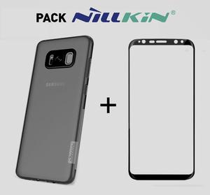 Pack Nillkin Case + Mica De Vidrio 3d Cp Galaxy S8 Y S8 Plus