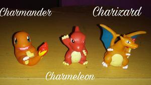 Pokemón Charmander Y Sus Evoluciones