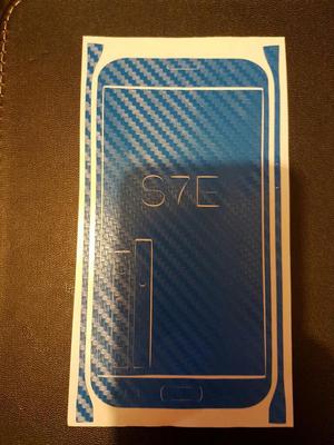 Skin Azul de S7 Edge