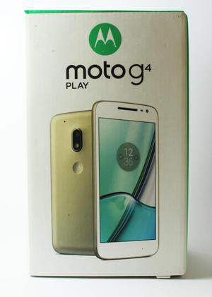 Vendo Motorola MotoG4 Play, color dorado, libre de operadora