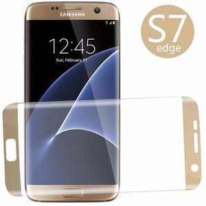 Vidrio Templado Samsung Galaxy S7 Edge Curvo Instalacion Ofe