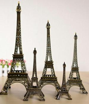 Adorno Torre Eiffel Metal Decorativo