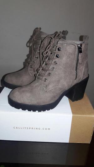 Botines Taupe Call It Spring Talla 37