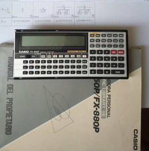 Calculadora Casio Fx 850p Vintage