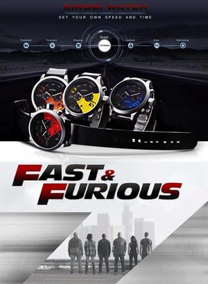 Exclusivos Relojes Sinobi serie Fast and Furious