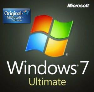 Licencia Windows 7 Ultimate 64 Bits Y 32 Bits