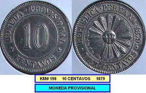 Moneda Republica Peruana Provisional 