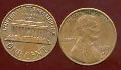 Monedas Antiguas One Cent  Usa