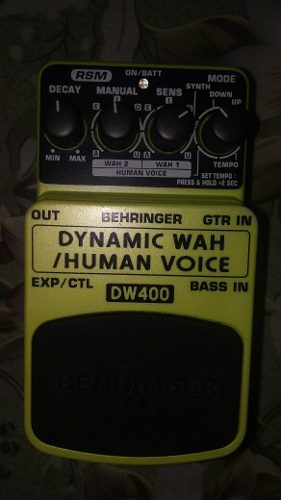 Pedal Behringer Dw400 Dynamic Wah