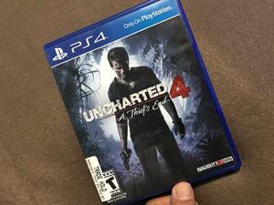 Uncharted 4 Juego Playstation 4 Ps4