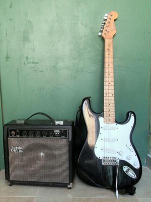 Amplificador,guitarrra, Funda Y Cable