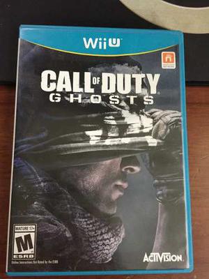 Call Of Duty Ghost Wiiu Edition - Cambio X Juegos Ps4