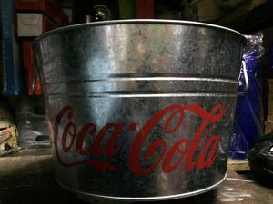 Cubetera Coca Cola de Metal Coleccionable