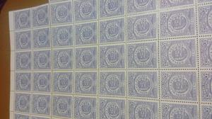 Estampillas peruanas de coleccion antiguas timbre fiscal