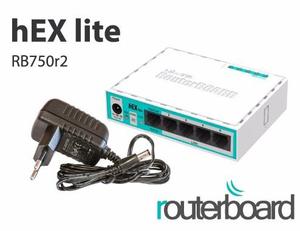 Router Mikrotic Rb750-r2 Hex Lite 64mb