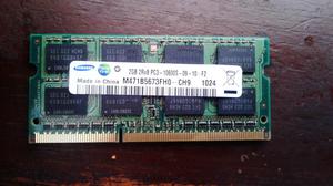 MEMORIA RAM para LAPTOP 2GB