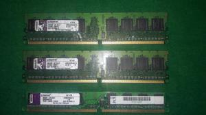 Pack de 3 Memorias KINGSTON DDR de 3GB