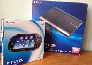 Playstation 3 Ps3 + Ps Vita Psp Vita Combo Sony