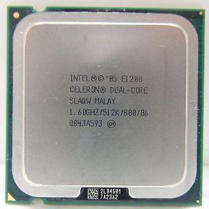Procesador Intel® Celeron Dual Core ® E caché de 512