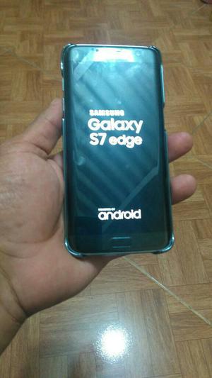 Vendo S7 Edge Dorado Doble Sim