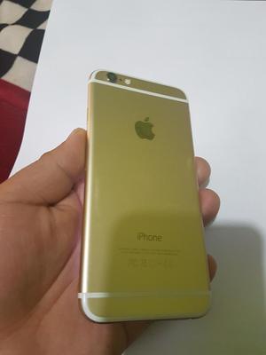 iPhone 6 Gold de 16gb, 9.5 de 10