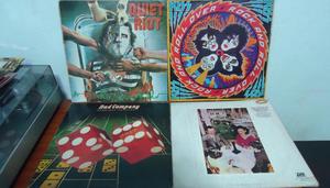 Vinilos lp,rock:Quiet Riot, Kiss, Bad Company,Led Zeppelin
