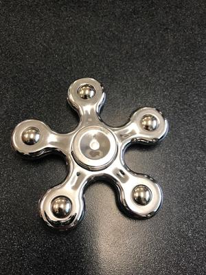 Fidget Spinner De 5 Puntas Metalico, Nuevos Modelo