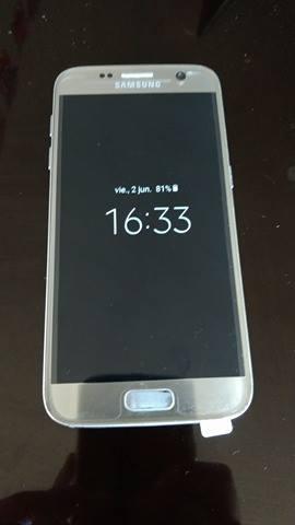 SAMSUNG S7 ORIGINAL color PLATEADO!! POTENTICIMA RAM DE 4GB