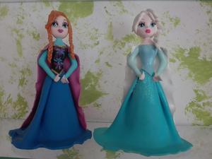 Muñeca de Torta Frozen Y Adorno Elsa Ana