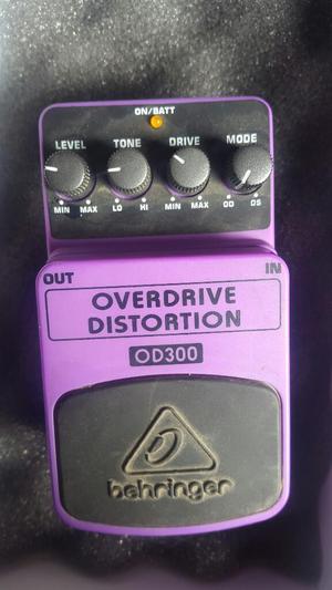 Pedal de Guitarr Aoverdrive/distortion