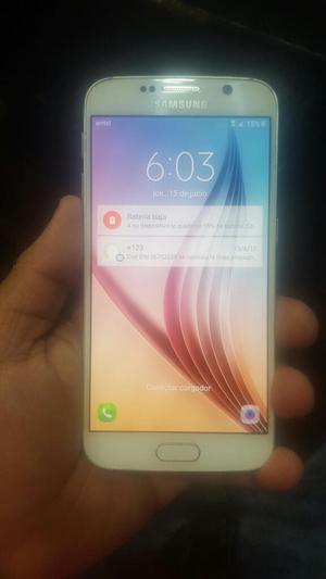 Samsung S6 Blanco Libre