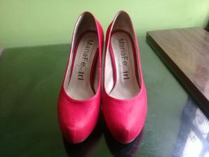 Zapatos Rojos Talla 37