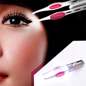 Pinza para Cejas con Luz LED