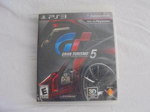 GT 5 Gran Turismo 5 Juego Ps3 con su manual