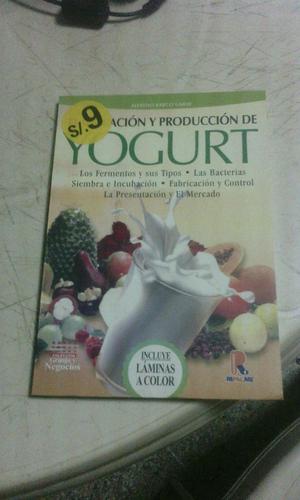 Libro Preparacion de Yogurt