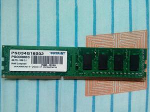 Memoria Ram Ddr3 de 4gb