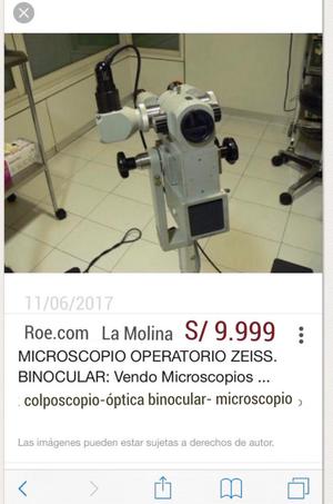 Microscopio Seminuevo