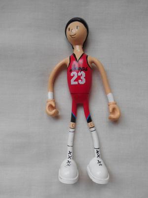 Muñeco de goma Bendos, , jugador de baloncesto Dunkin