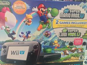 Nintendo Wii U 32 gb en caja con 1 juegos en perfecto estado