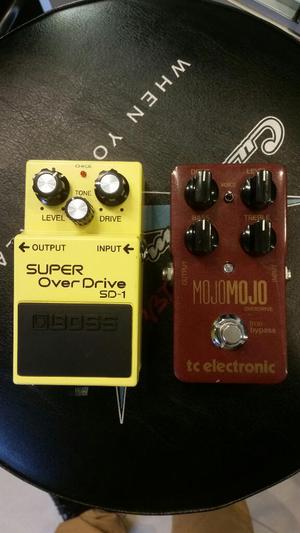Pedales Overdrive Boss Tc Electronic