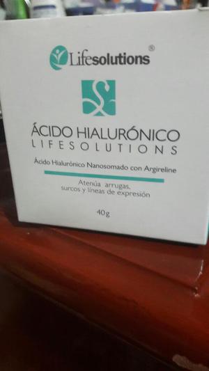 Crema de Acido Hialuronico de Life Solut