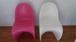 REMATO modernas sillas de plástico SIN USO. s/.200 x las