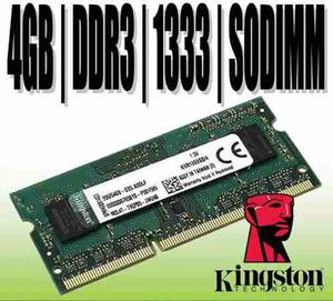 Memoria Ddr3 4gb Pcmhz Sodimm Laptop Importadas