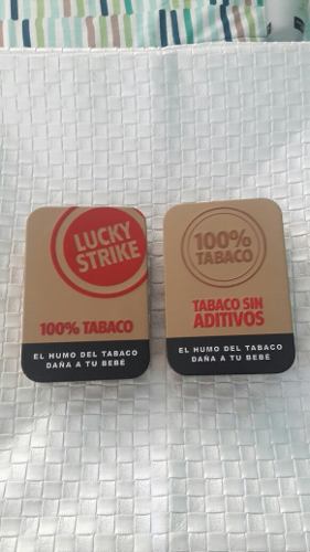 Portacigarros Metalico - Lucky Strike Nuevo